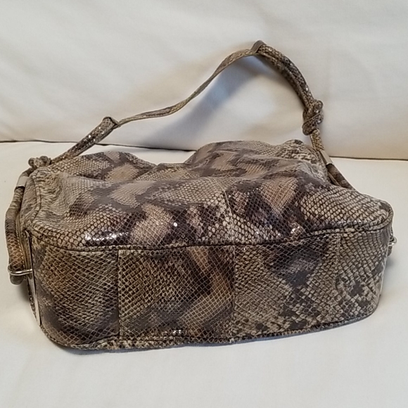 Python Hobo Shoulder Bag - Picture 5 of 8